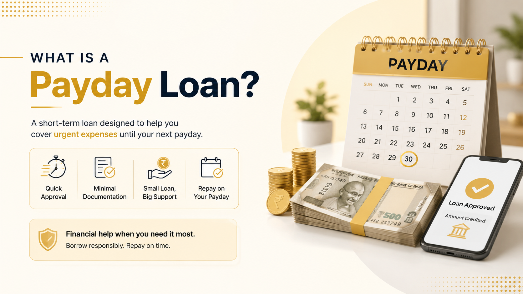 Payday loan guide for salaried borrowers